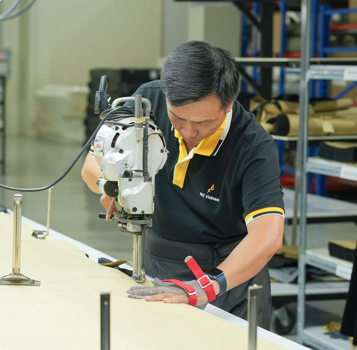LJ Solutions manufacturing team
